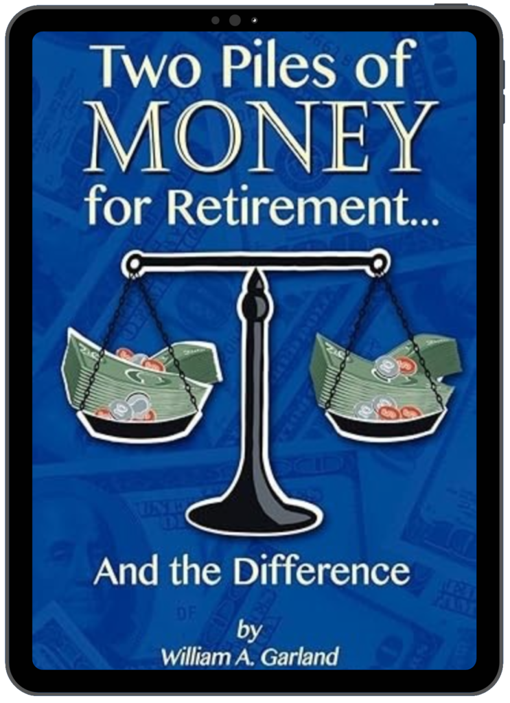 kindle two piles on money